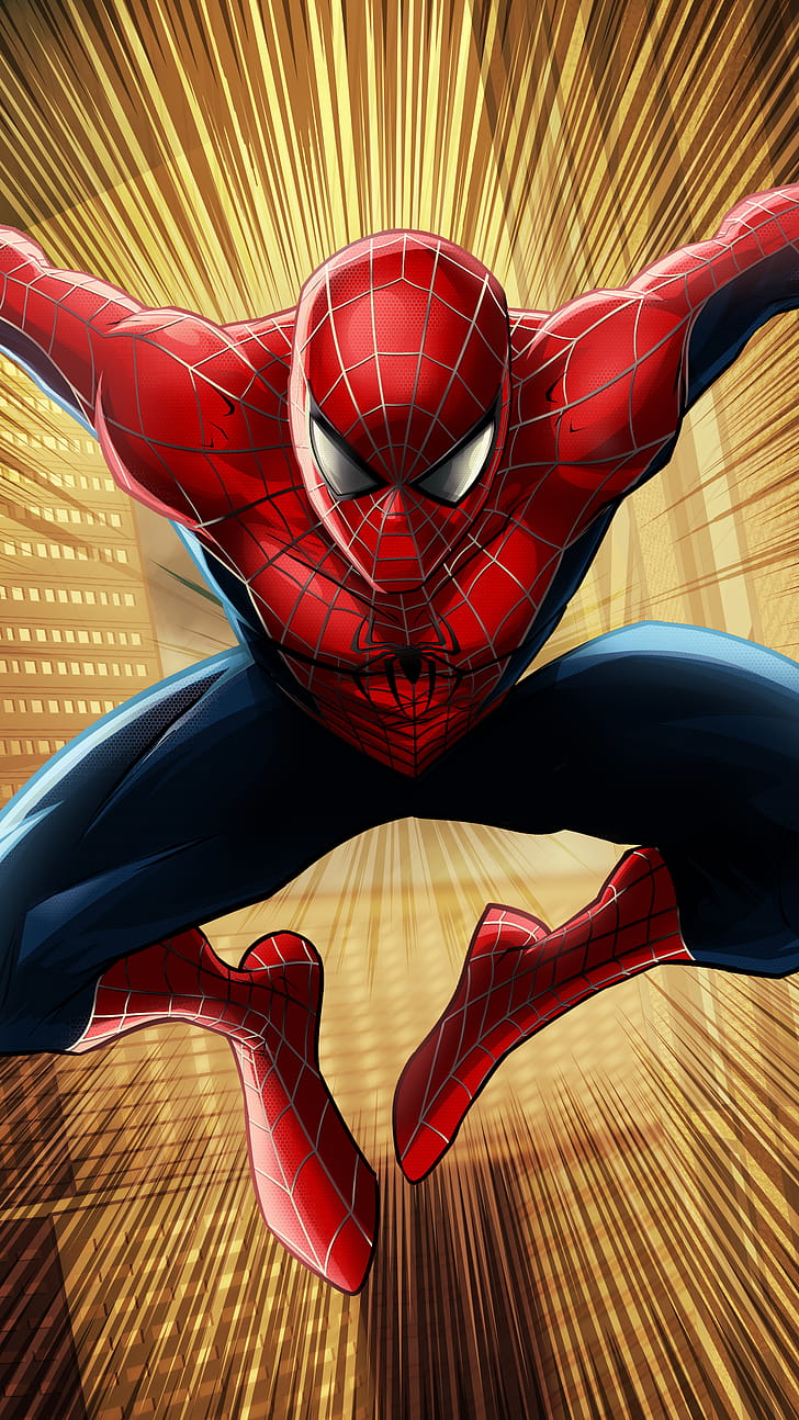 Comic, spider man phone wallpaper