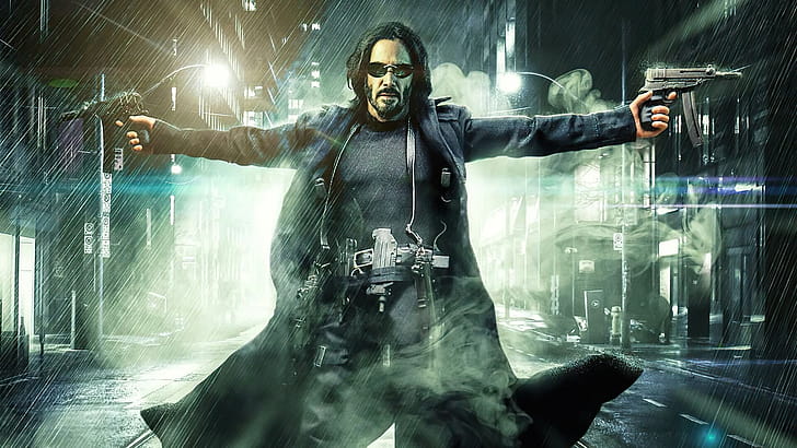 Neo, Matrix , Digital code, Sci-fi fantasy wallpaper