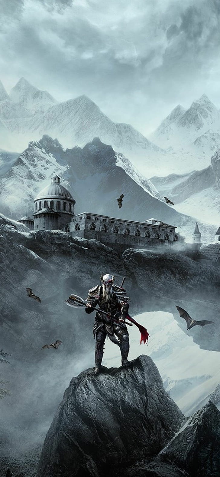 Elder Scrolls V, Skyrim iPhone , phone wallpaper