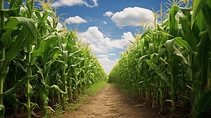 Cornstalk Pathway, cornstalk wallpaper