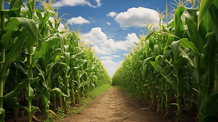 Cornstalk Pathway, cornstalk wallpaper