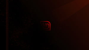 Linux Mint Red Logo , ubuntu, linux, logo, computer, logo wallpaper