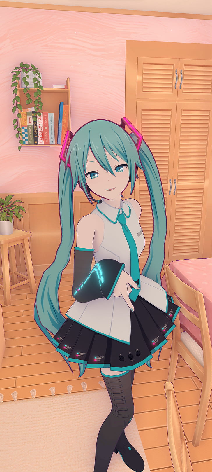 Miside Miku, MiSide phone wallpaper