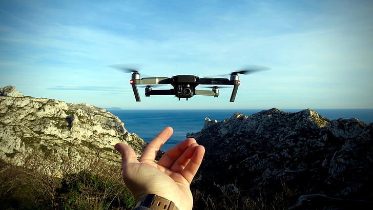 Drone  , Stunning visuals, Top-down perspective, High-definition wallpaper