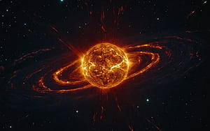 Sun Explosion, sun, explosion, space wallpaper