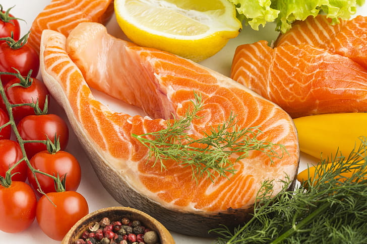 food, fish wallpaper