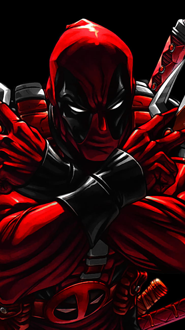 Comic, Deadpool phone wallpaper