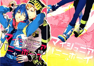 Dramatical Murder, Yaoi, Aoba Seragaki, Noiz (Dramatical Murder), Anime wallpaper