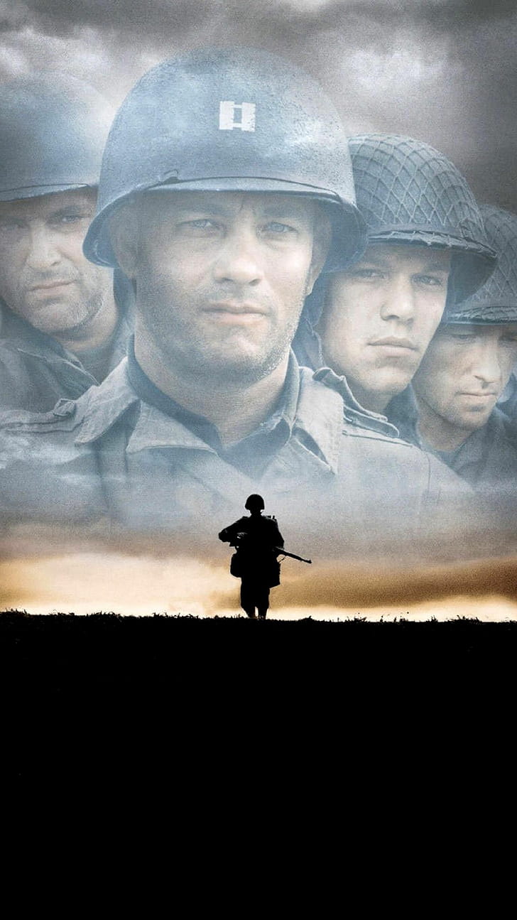 Poster, Saving Private Ryan phone wallpaper