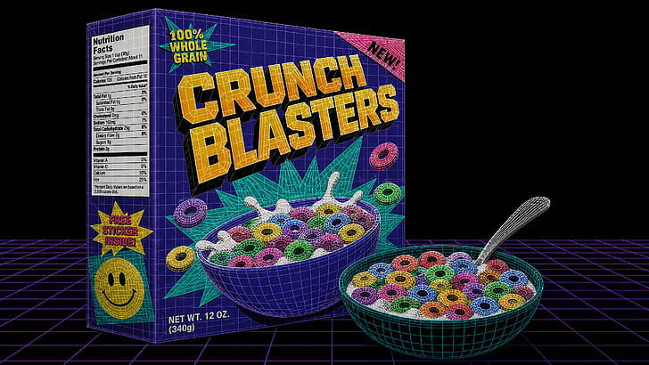Cereal wallpaper