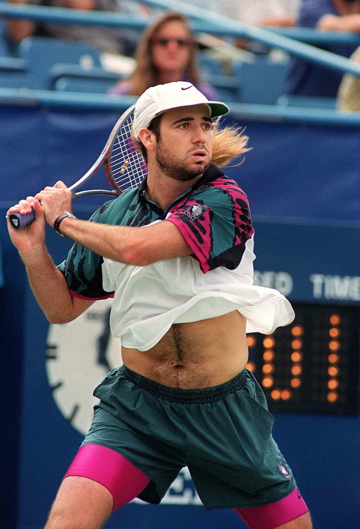 1994 US Open, Andre Agassi phone wallpaper