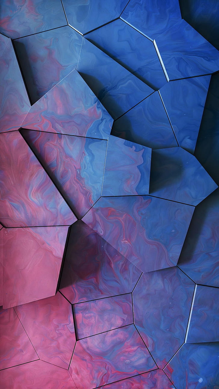 Abstract, geometry phone wallpaper