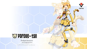 Pardus-tan, Os-tan, Linux, Operating System wallpaper
