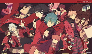 Koujaku (Dramatical Murder), Clear (Dramatical Murder), Mizuki (Dramatical Murder), Dramatical Murder, Beni (Dramatical Murder), Anime, Aoba Seragaki, Kio Kuniyashi, Mink (Dramatical Murder), Mio Kuniyashi, Nao Kuniyashi, Noiz (Dramatical Murder), Ren (Dramatical Murder), Tori (Dramatical Murder) wallpaper