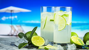 Lemonade ,  backgrounds, Captivating visuals, Refreshing summertime drink wallpaper