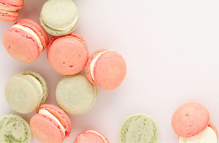 Basic macaron recipes, Essential techniques, Versatile dessert base, Customizable flavors wallpaper