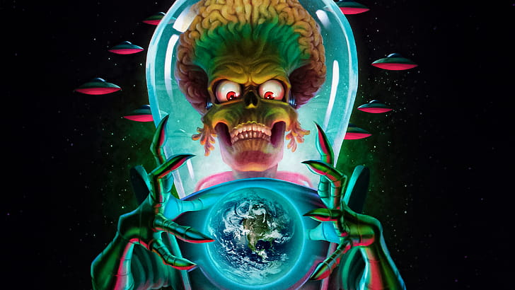mars attacks wallpaper