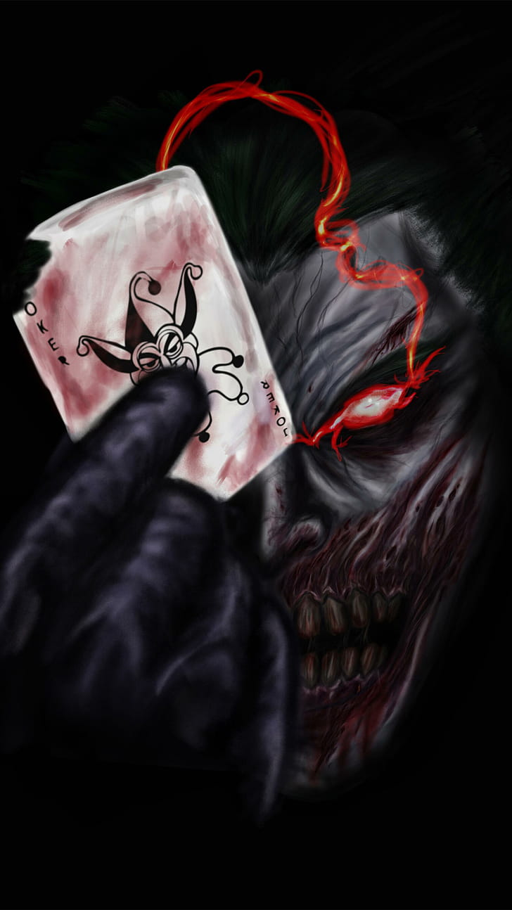 Comic, Joker phone wallpaper