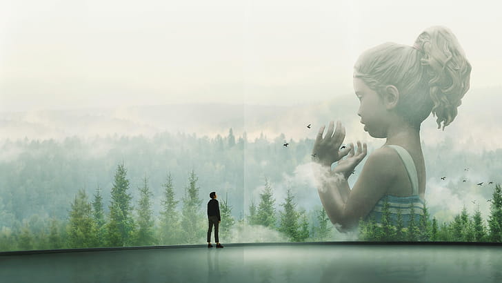 Devs TV Mini Series, Sci-fi thriller, Technological mysteries, Mind-bending plot wallpaper