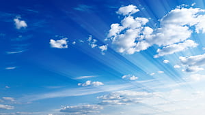 Blue sky, Clouds wallpaper