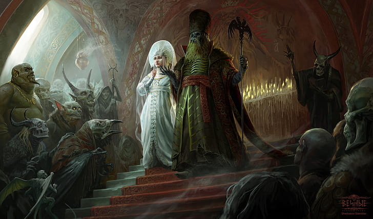 dark, creature wallpaper