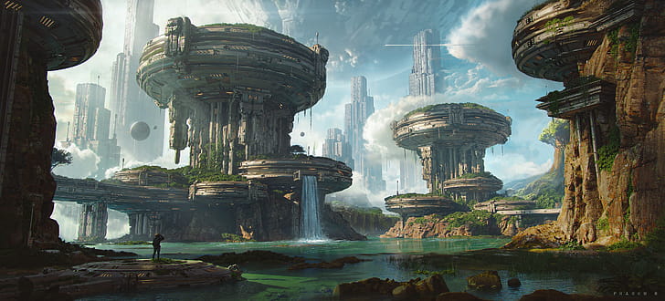LOST COLONY, Sci Fi, Structure wallpaper