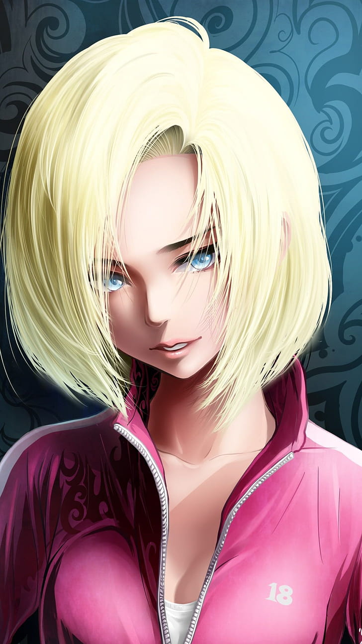 Dragon Ball, Android 18, , phone wallpaper