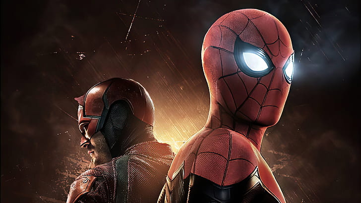 Spider-Man, Daredevil wallpaper