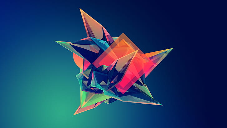 Facets , Multifaceted art wallpaper