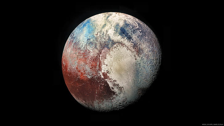 Pluto 8k, pluto, nature, space wallpaper