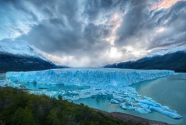 glacier , Background wallpaper
