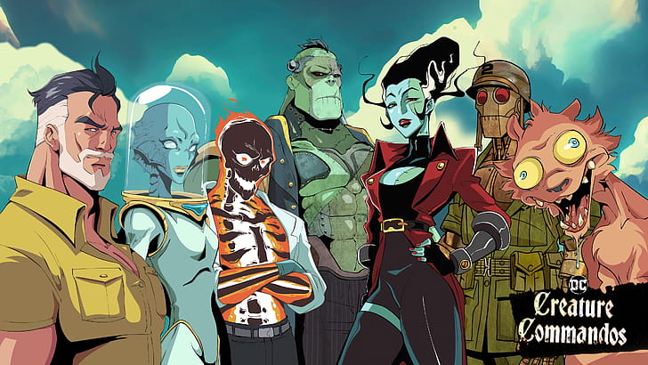 creature commandos wallpaper