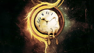Surreal, Clock wallpaper