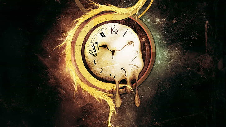 Surreal, Clock wallpaper