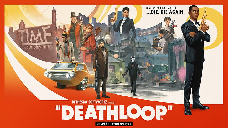video game, Deathloop wallpaper