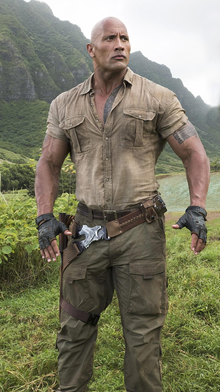 Dwayne Johnson, iPhone , Pixel XL, phone wallpaper