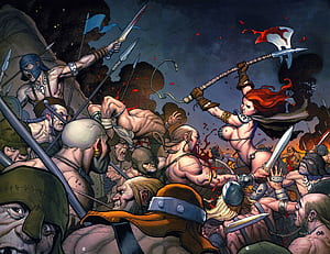 Red Sonja, Comics wallpaper