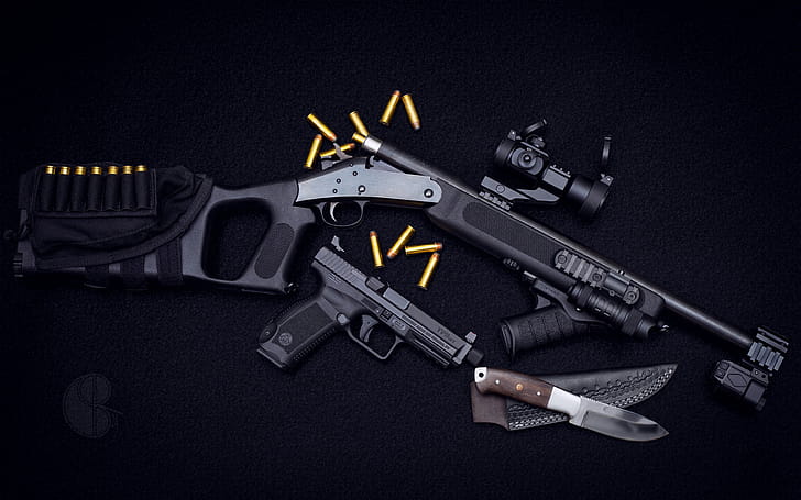 gun wallpaper