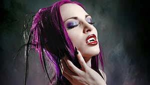 vampire, Captivating visuals, Dark-themed, Background selection wallpaper