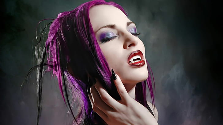 vampire, Captivating visuals, Dark-themed, Background selection wallpaper