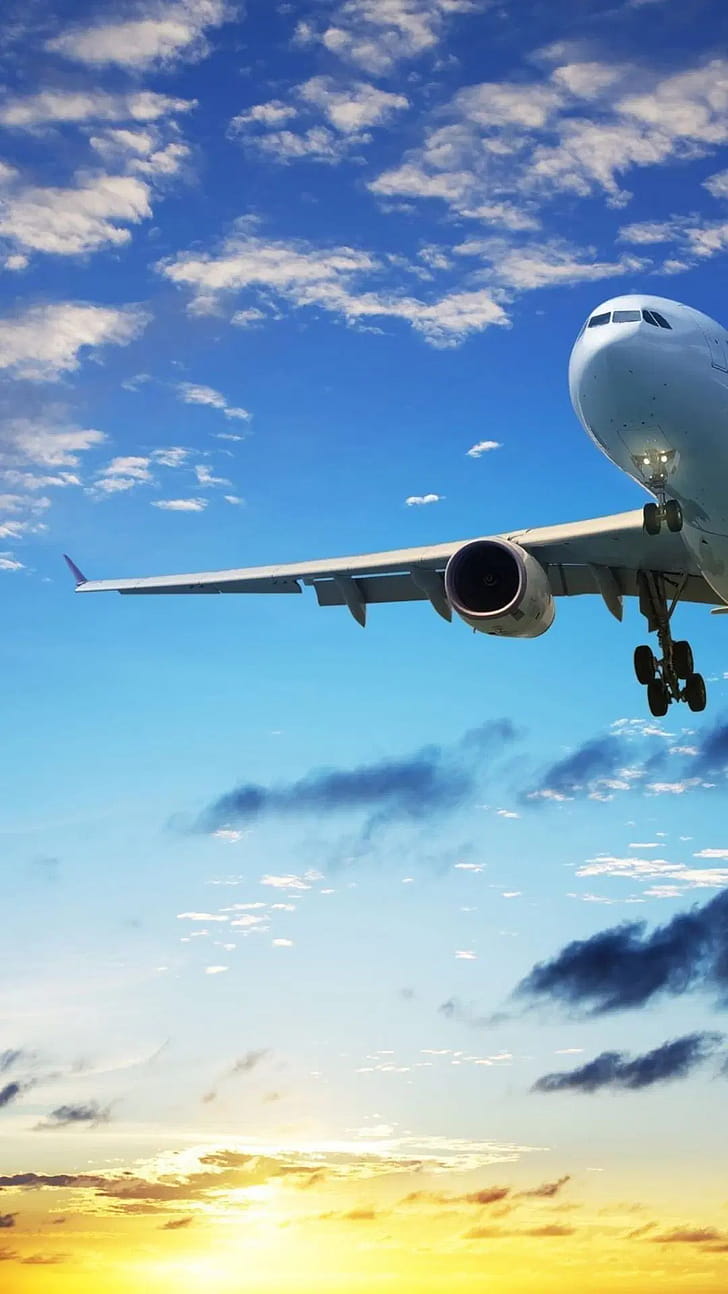 Airplane, Android, iPhone,  backgrounds phone wallpaper