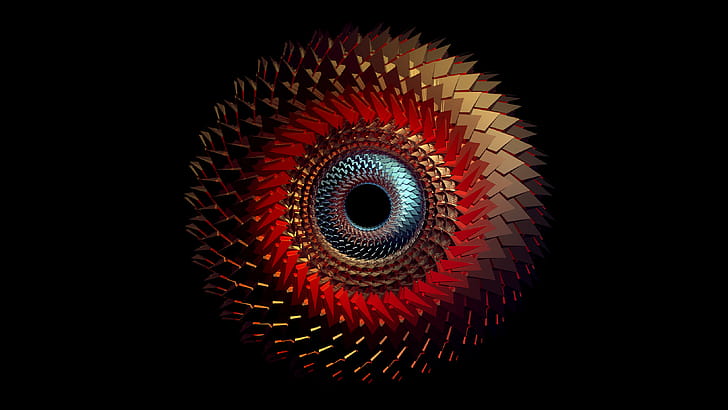 Abstract facets , High resolution wallpaper