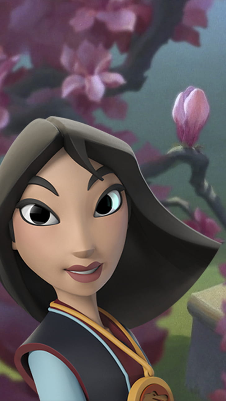 Fa Mulan, Epic , Vibrant , Memorable character phone wallpaper