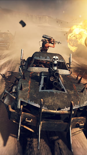 Mad Max,   game , 4096x2160 resolution, High-quality visual phone wallpaper