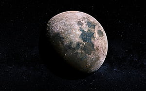 Moon , moon, world, planets wallpaper