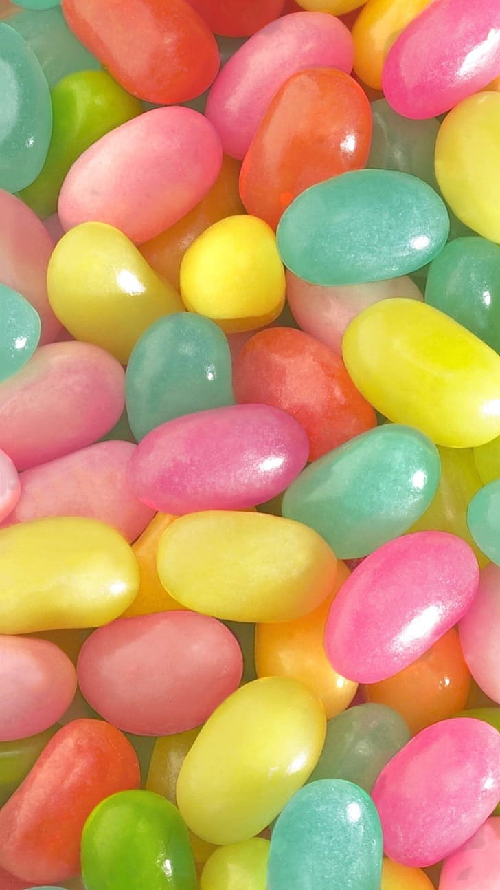 Easter-themed, Jelly Beans phone wallpaper