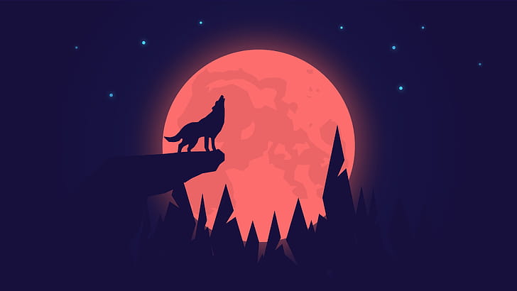 Howling, Wolves wallpaper