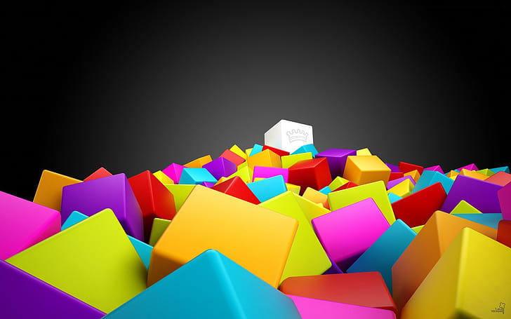 3d Cubes, 3d, cube wallpaper
