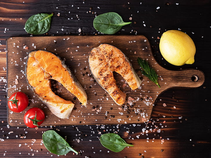 food, fish wallpaper
