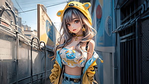 Anime Teen Girl , anime-girl, anime, artist, artwork, digital-art wallpaper